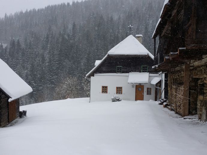 frisch geschneit beim Landhaus Kurzen