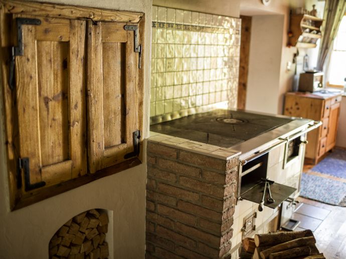 Kochen am alten Holzherd im Landhaus Kurzen